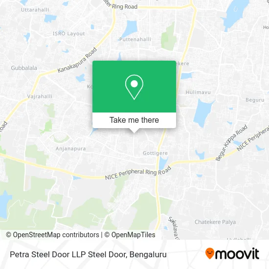 Petra Steel Door LLP Steel Door map