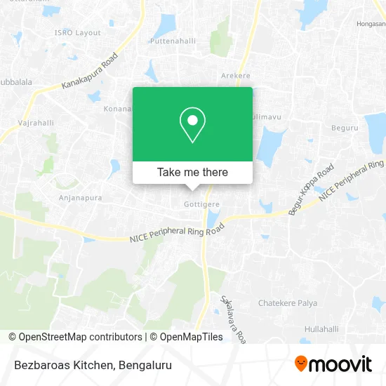 Bezbaroas Kitchen map