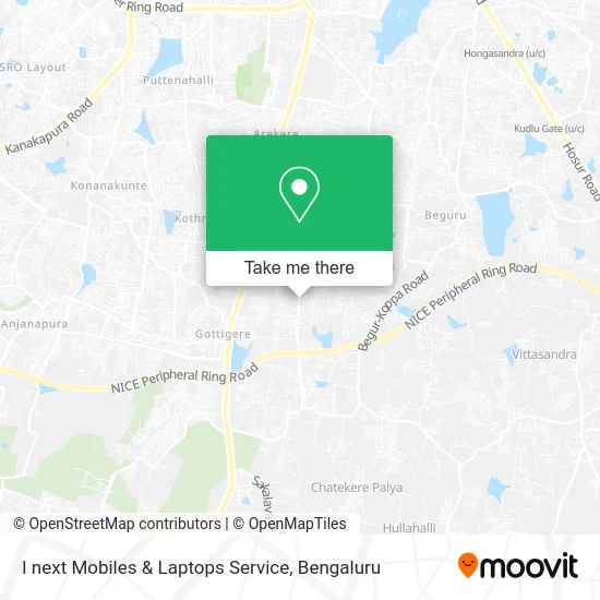 I next Mobiles & Laptops Service map