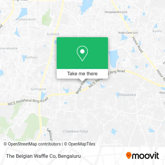 The Belgian Waffle Co map