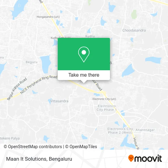 Maan It Solutions map