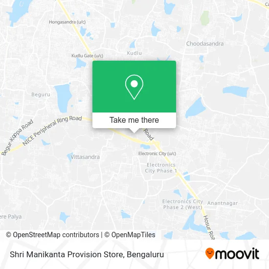 Shri Manikanta Provision Store map