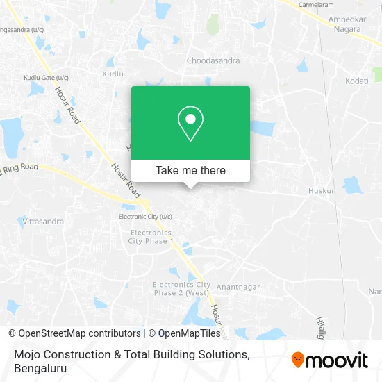 Mojo Construction & Total Building Solutions map