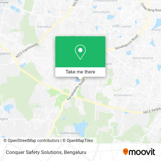Conquer Safety Solutions map