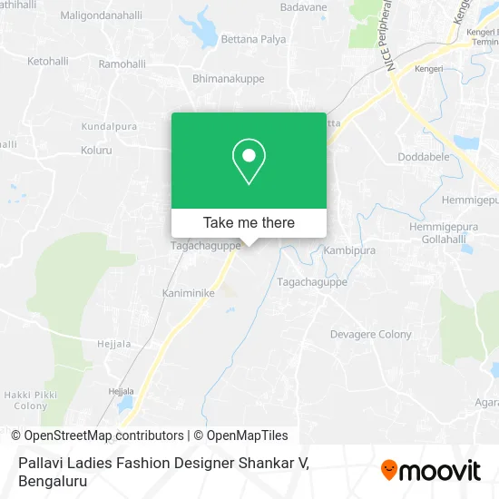 Pallavi Ladies Fashion Designer Shankar V map