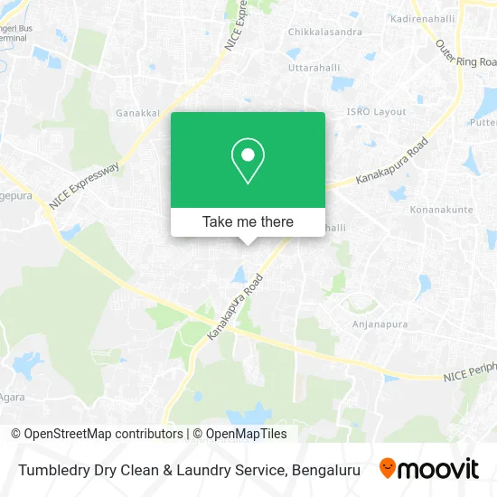 Tumbledry Dry Clean & Laundry Service map