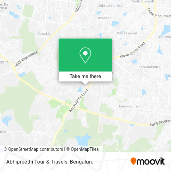 Abhipreethi Tour & Travels map