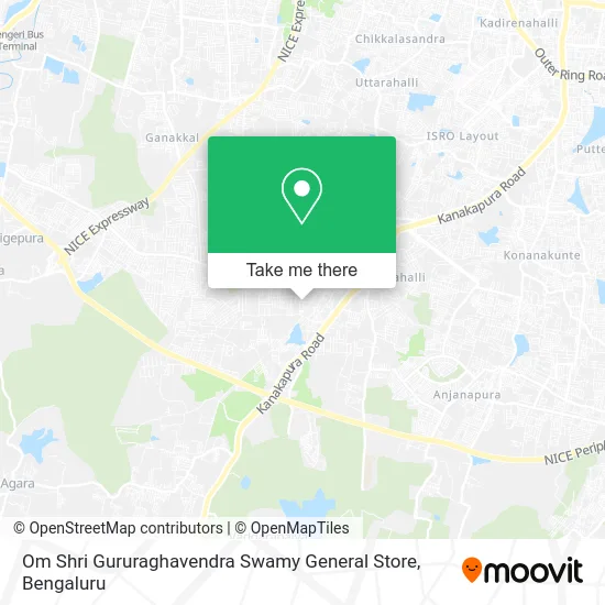 Om Shri Gururaghavendra Swamy General Store map