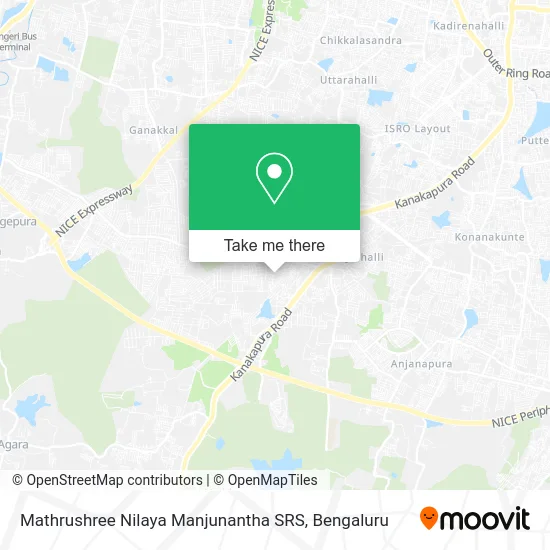 Mathrushree Nilaya Manjunantha SRS map