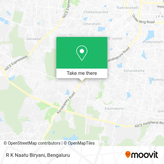 R K Naatu Biryani map