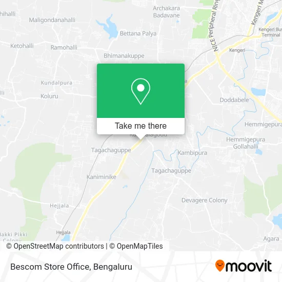 Bescom Store Office map