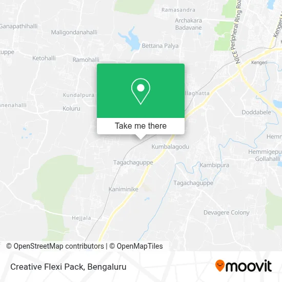 Creative Flexi Pack map