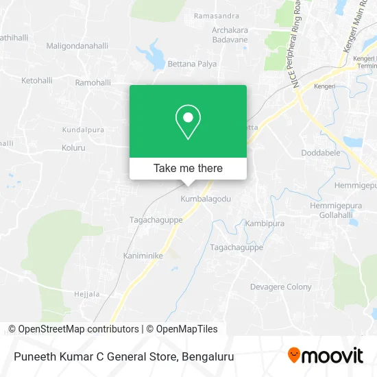 Puneeth Kumar C General Store map