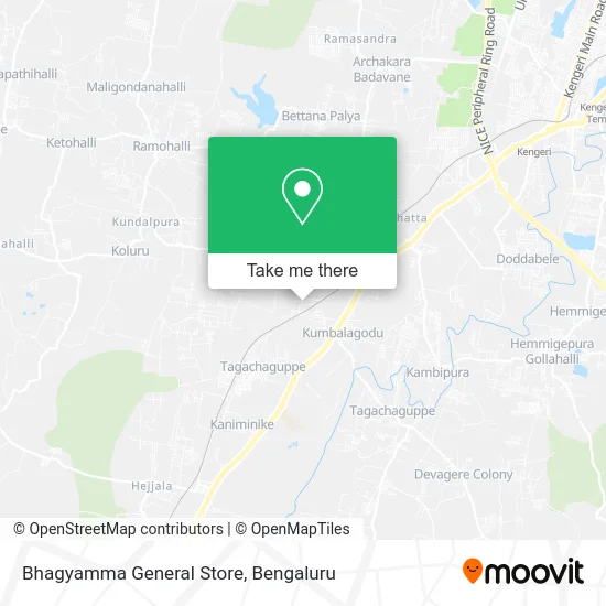 Bhagyamma General Store map