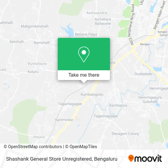 Shashank General Store Unregistered map