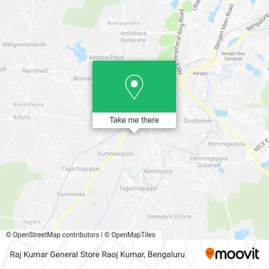 Raj Kumar General Store Raoj Kumar map