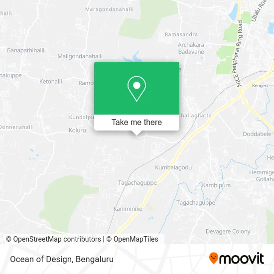 Ocean of Design map