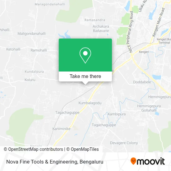 Nova Fine Tools & Engineering map