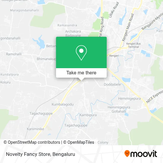 Novelty Fancy Store map