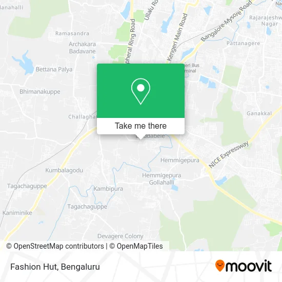 Fashion Hut map