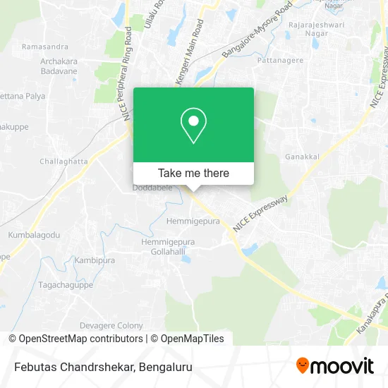 Febutas Chandrshekar map