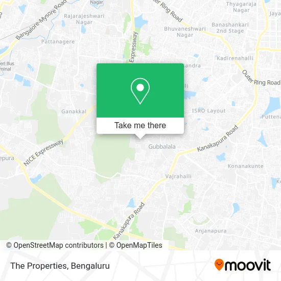 The Properties map