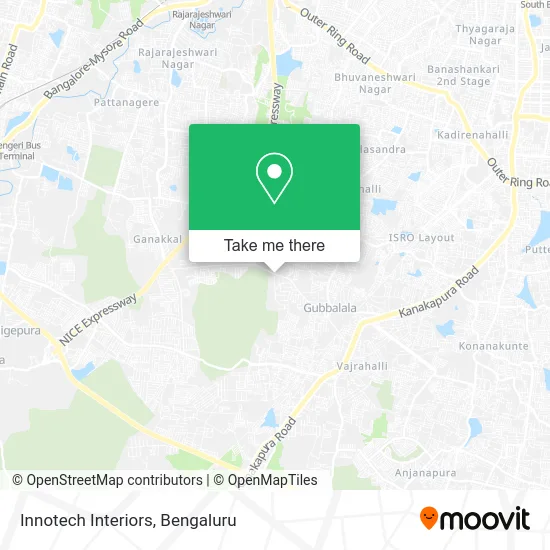 Innotech Interiors map