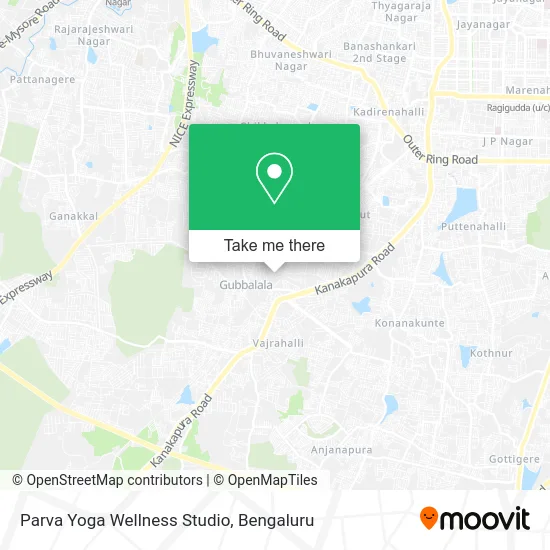 Parva Yoga Wellness Studio map