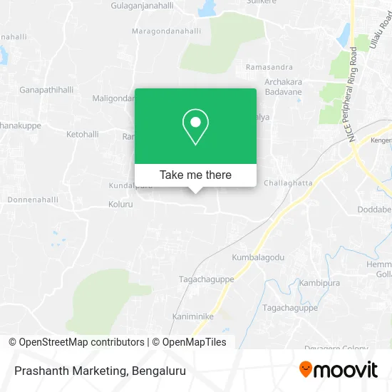 Prashanth Marketing map