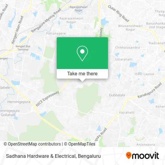 Sadhana Hardware & Electrical map