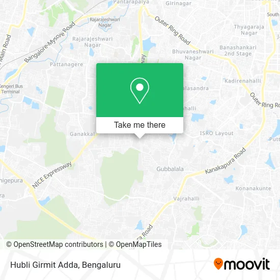 Hubli Girmit Adda map