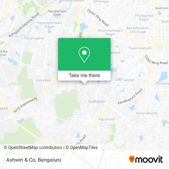 Ashwin & Co map