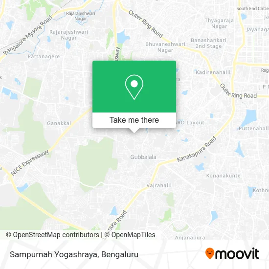 Sampurnah Yogashraya map