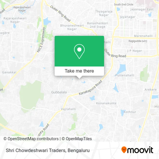 Shri Chowdeshwari Traders map