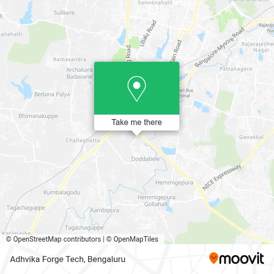 Adhvika Forge Tech map