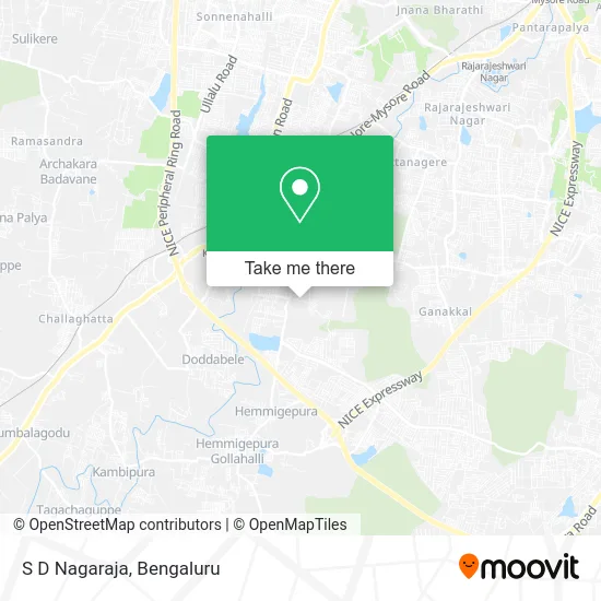 S D Nagaraja map