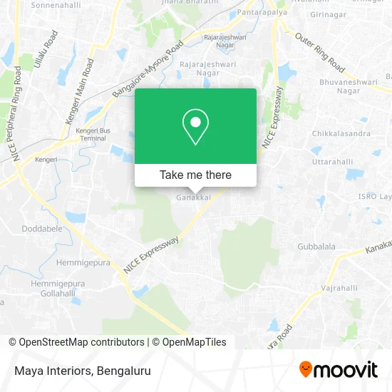 Maya Interiors map