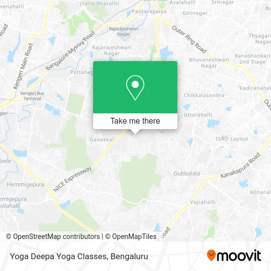 Yoga Deepa Yoga Classes map