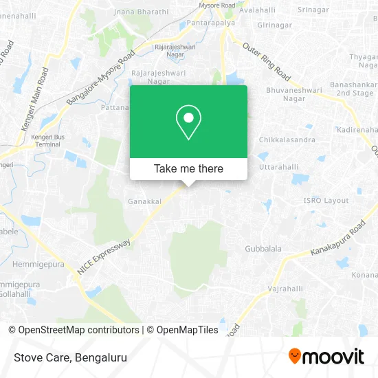 Stove Care map
