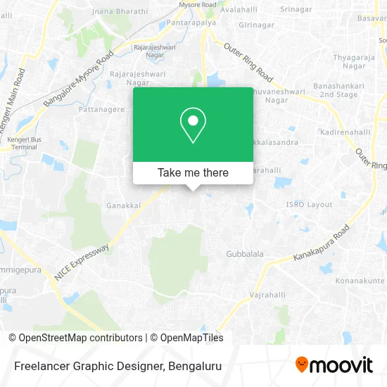 Freelancer Graphic Designer map