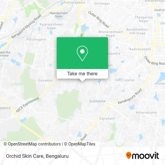Orchid Skin Care map