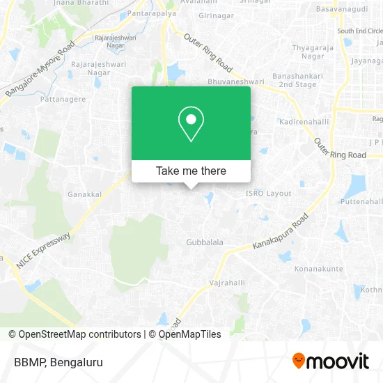 BBMP map