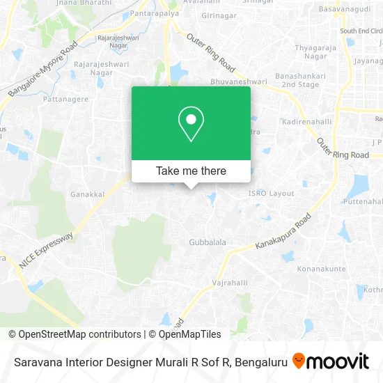 Saravana Interior Designer Murali R Sof R map