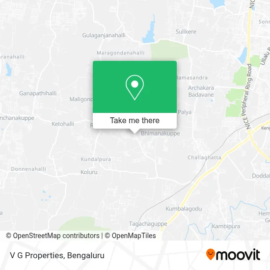 V G Properties map