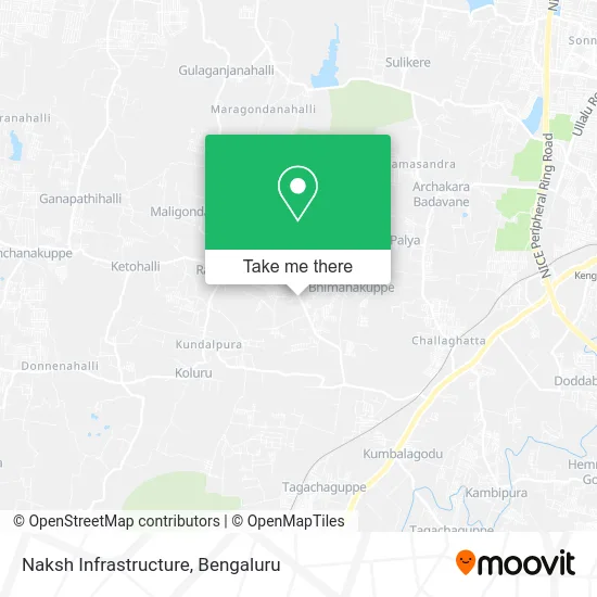 Naksh Infrastructure map