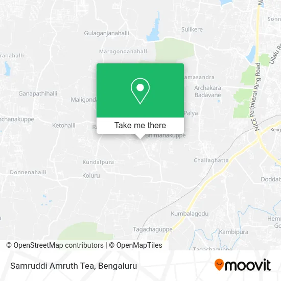 Samruddi Amruth Tea map