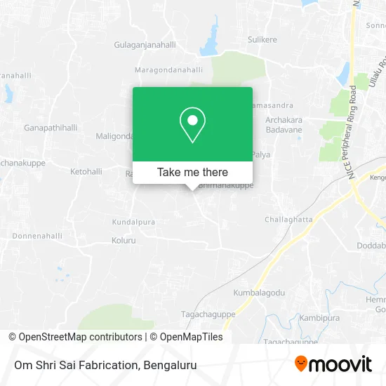 Om Shri Sai Fabrication map