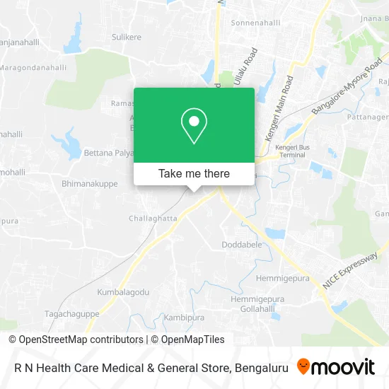 R N Health Care Medical & General Store map