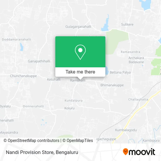 Nandi Provision Store map