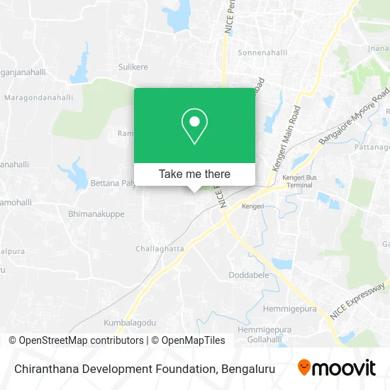 Chiranthana Development Foundation map